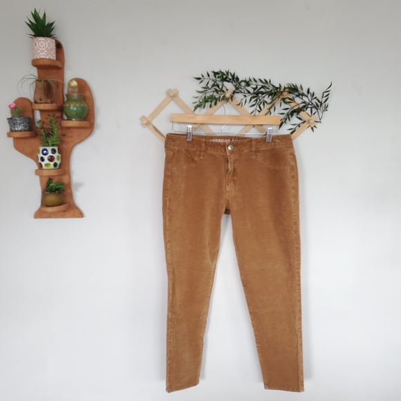 American Eagle Outfitters Pants - American eagle 360 super stretch jegging Rust 12 s